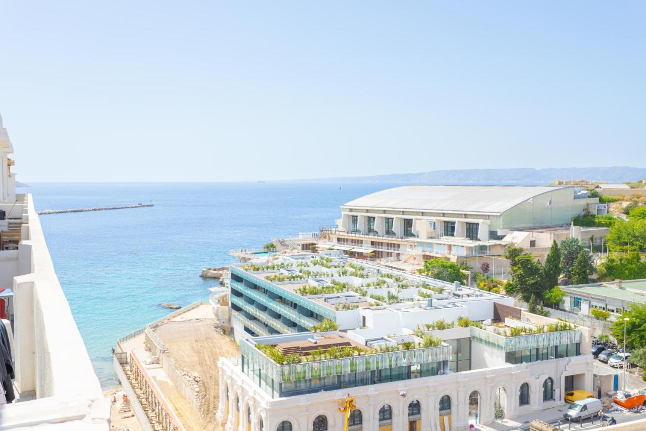 Maisonmars - Catalans Sur Mer - Appartement 1 Chambre - 4 Pers - Terrasse Vue Mer Clim Marsilya Dış mekan fotoğraf